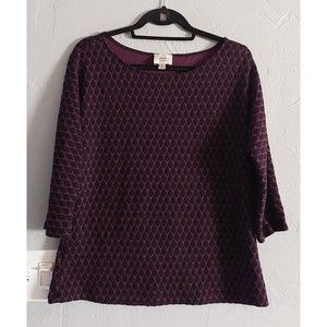 eci New York  Tops Women Size S Polyester, Rayón, Spandex, 3/4 Sleeve,18 Inch Of